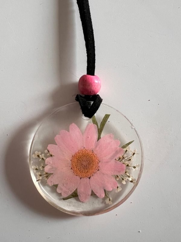 Collares de Resina con Flores - Imagen 16